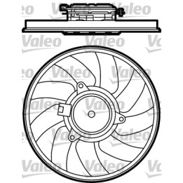 Wentylator chłodnicy silnika VALEO 696030
