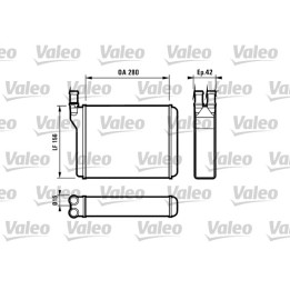 Nagrzewnica VALEO 812027