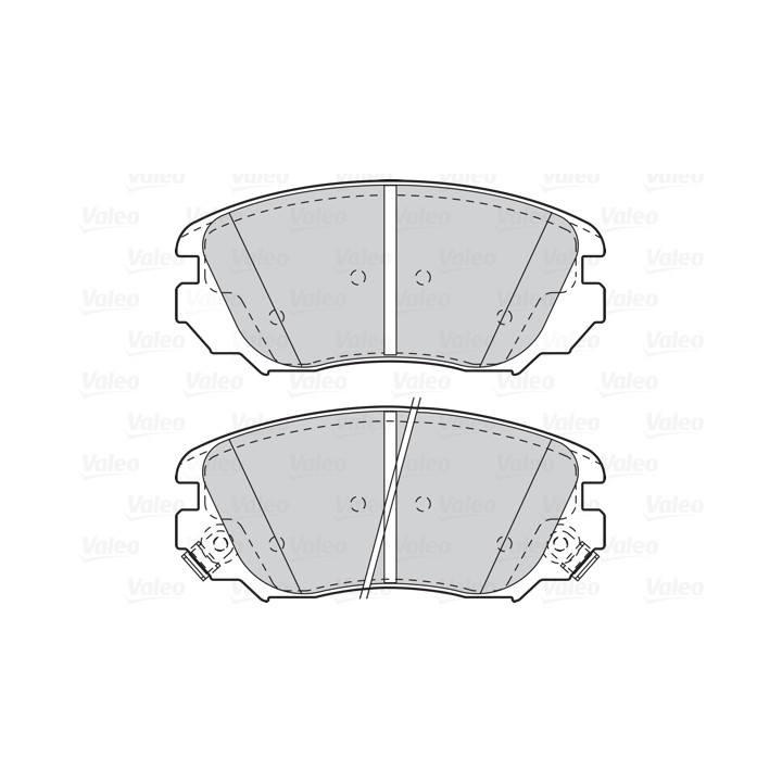 Klocki hamulcowe VALEO 302118