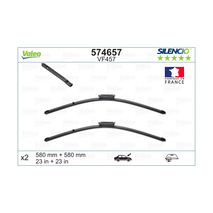 Pióro wycieraczki VALEO 574657