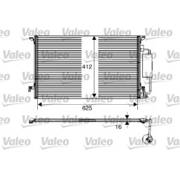 Skraplacz klimatyzacji VALEO 817712