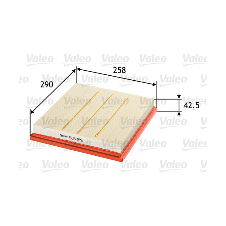 Filtr powietrza VALEO 585159