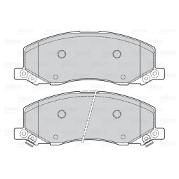 Klocki hamulcowe VALEO 302119