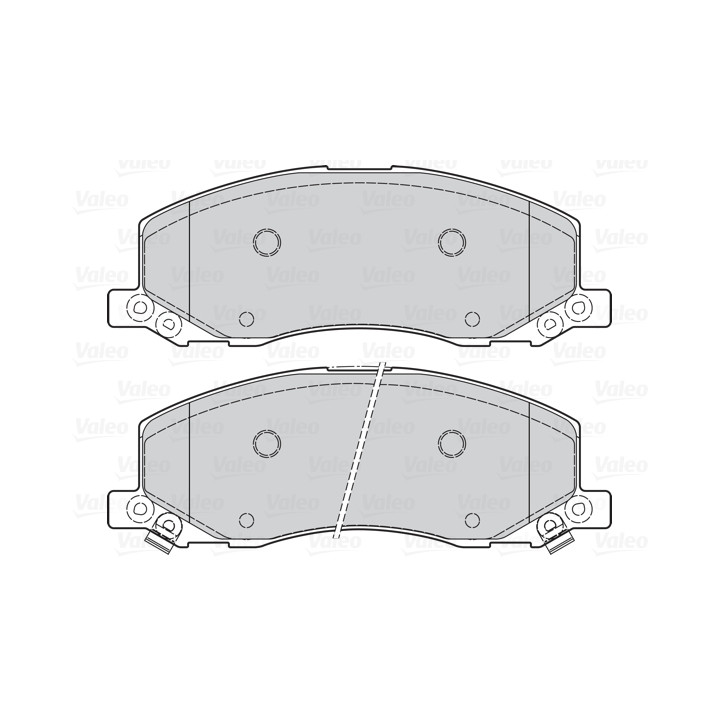 Klocki hamulcowe VALEO 302119
