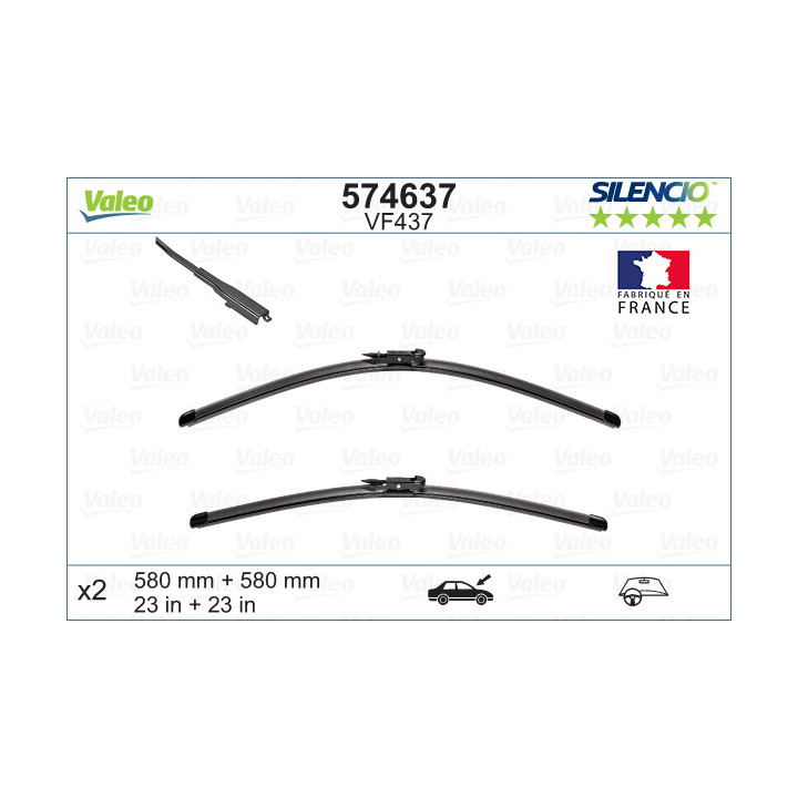 Pióro wycieraczki VALEO 574637