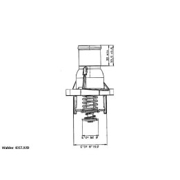 Termostat WAHLER 4357.92D