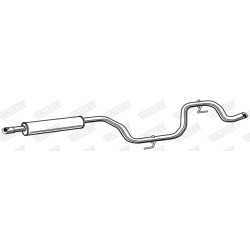 Tłumik środkowy WALKER 23035