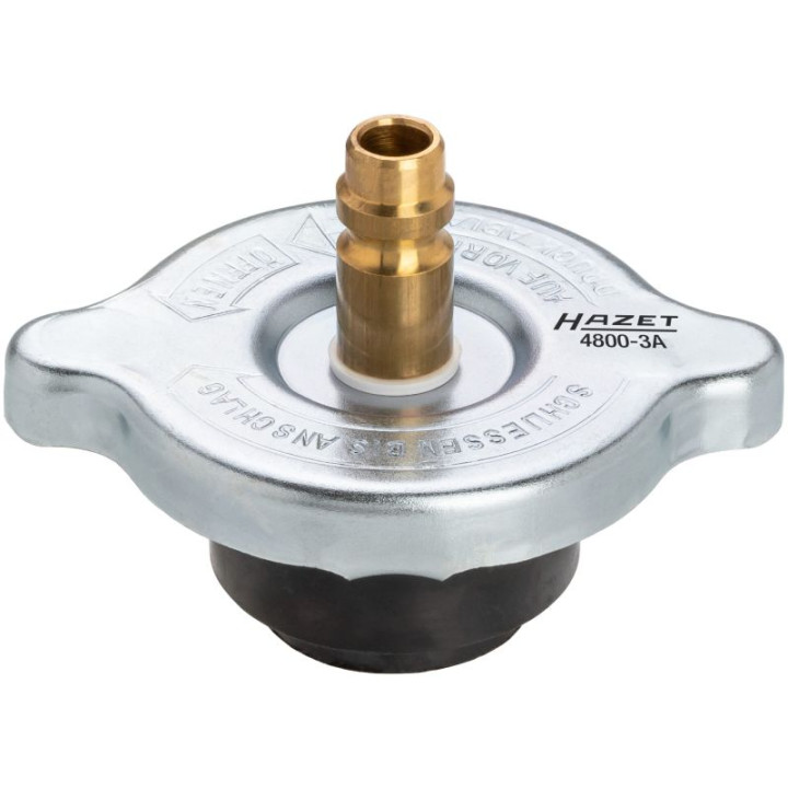 Adapter, zestaw do kontroli ciśnienia w układzie chłodzenia HAZET 4800-3