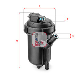 Filtr paliwa SOFIMA S 5125 GC