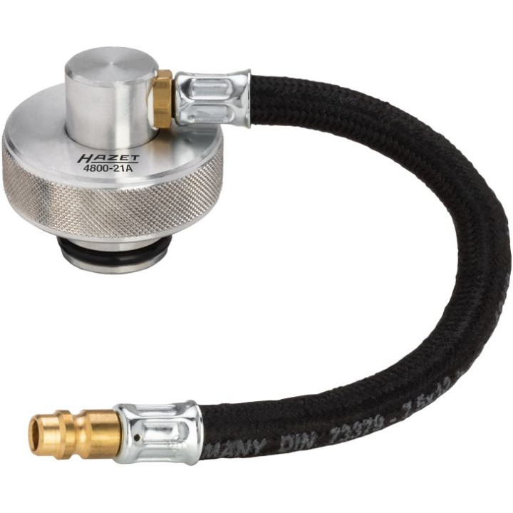 Adapter, zestaw do kontroli ciśnienia w układzie chłodzenia HAZET 4800-21A
