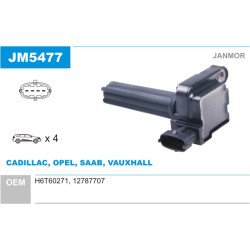 Cewka zapłonowa JANMOR JM5477