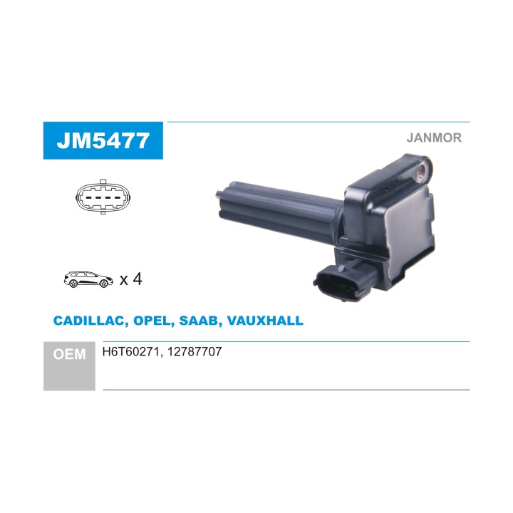 Cewka zapłonowa JANMOR JM5477