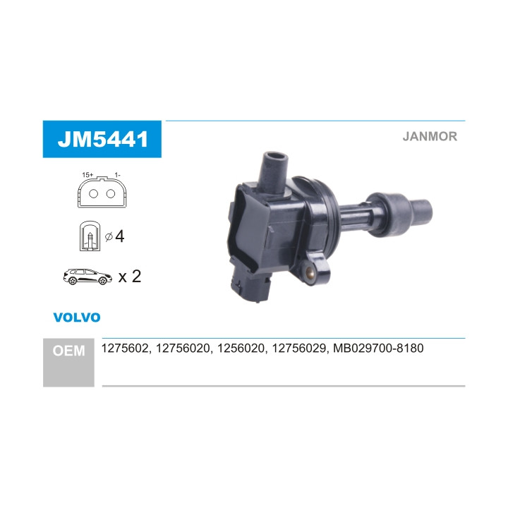 Cewka zapłonowa JANMOR JM5441