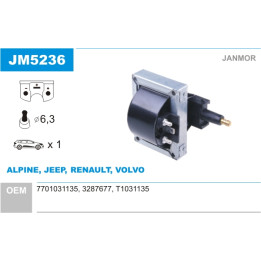 Cewka zapłonowa JANMOR JM5236