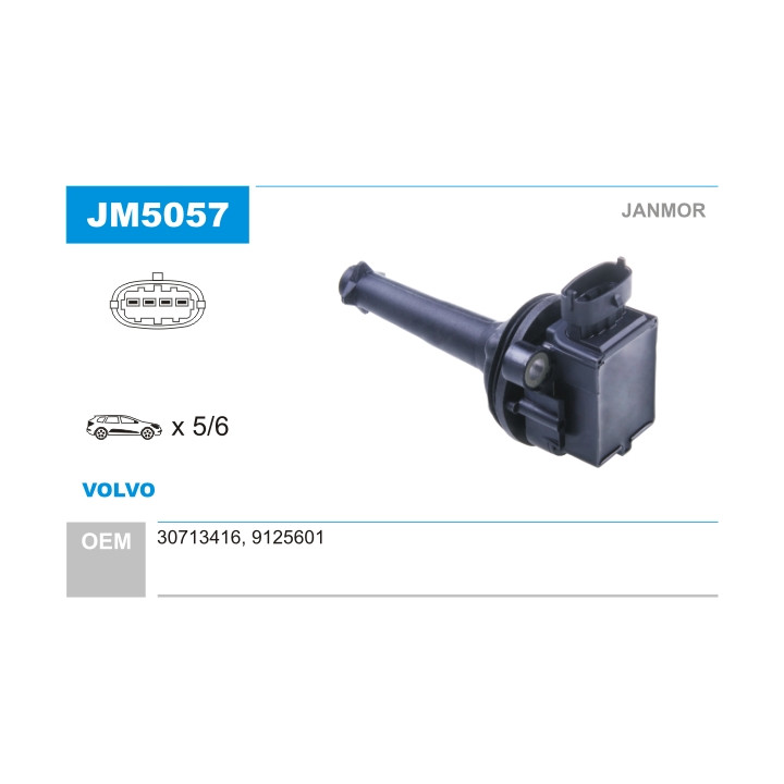 Cewka zapłonowa JANMOR JM5057