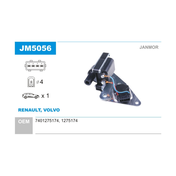 Cewka zapłonowa JANMOR JM5056