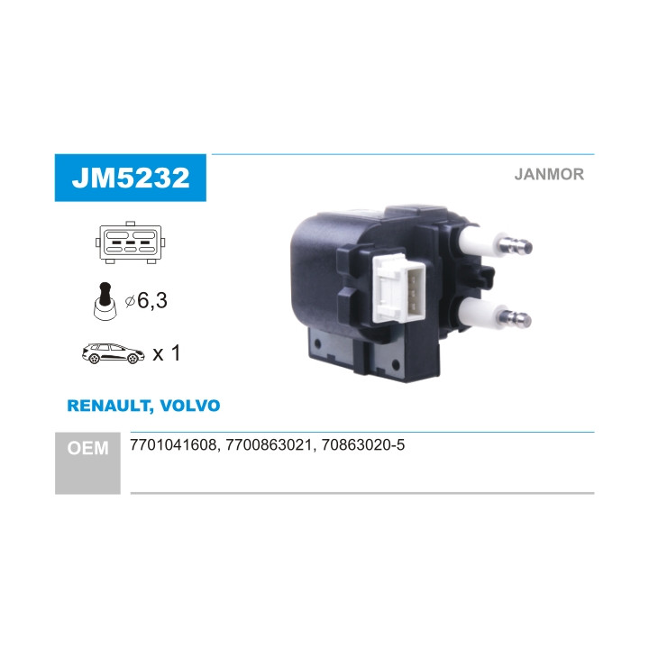 Cewka zapłonowa JANMOR JM5232