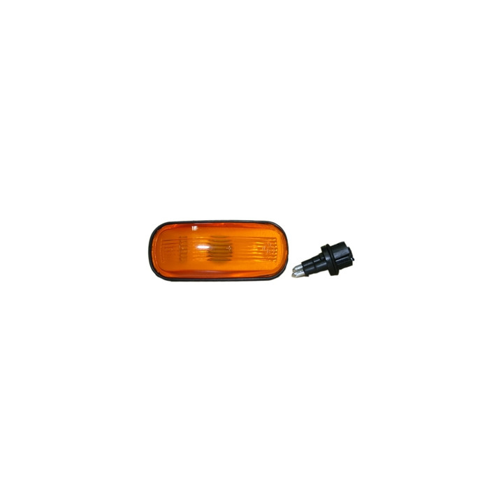 Klosz lampy bocznej pomarańczowy lewy/prawy z oprawką Professional Parts 34340060