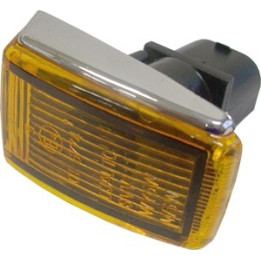 Lampa boczna żółta w chromowanej obudowie lewa/prawa Professional Parts 34430090