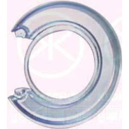 Osłona tarczy hamulcowej tył Professional Parts 51286879