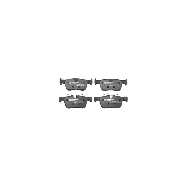 Klocki hamulcowe tył Professional Parts 51435837