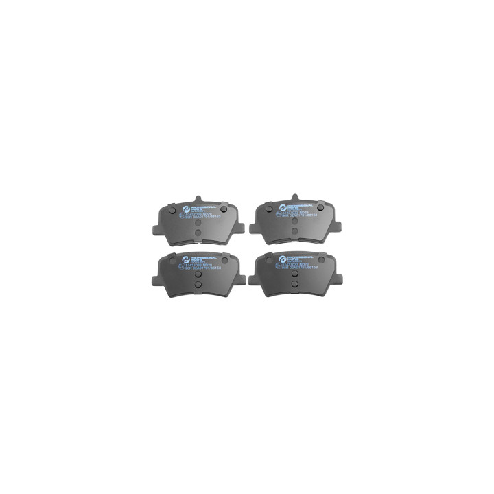 Klocki hamulcowe tył Professional Parts 51437033