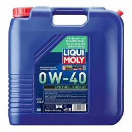 Olej silnikowy 0W-40 20L LIQUI MOLY 1362