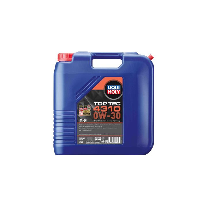 Olej silnikowy 0W-30 20L LIQUI MOLY 3737