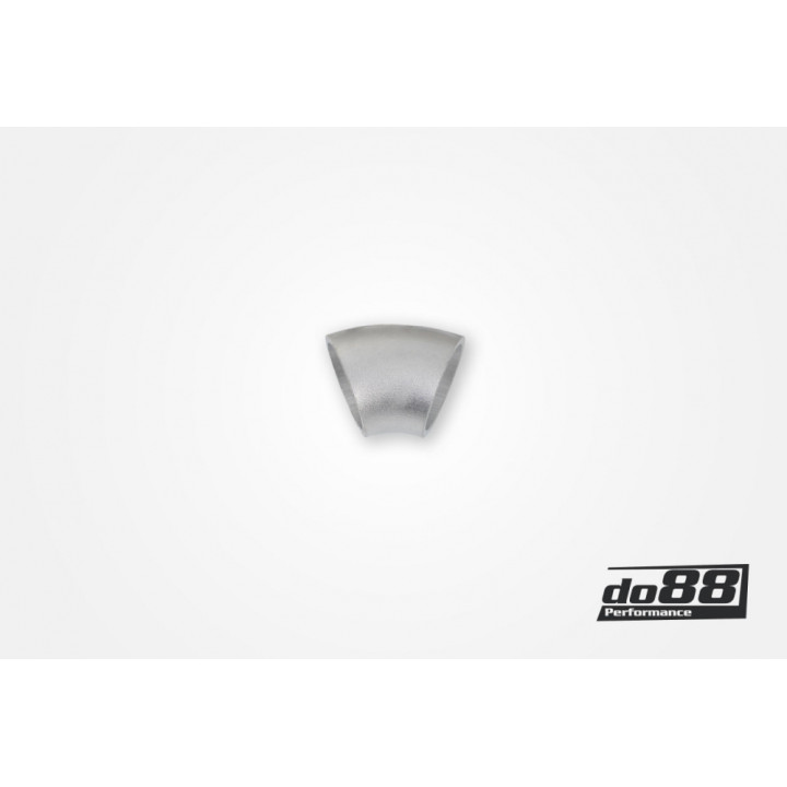 Rura aluminiowa 45° 25x3 mm – krótki promień