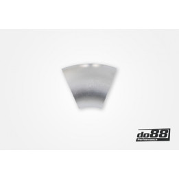 Rura aluminiowa 45° 76x3 mm – duży promień