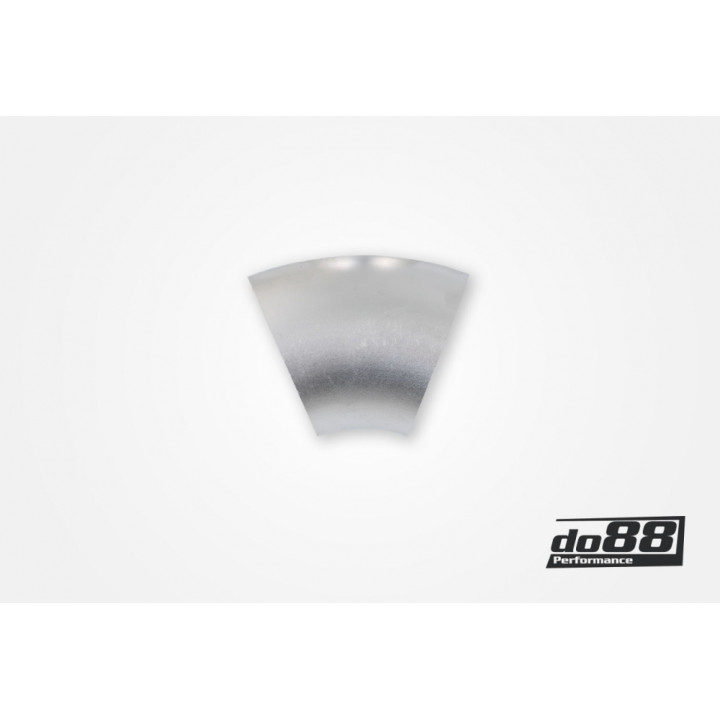 Rura aluminiowa 45° 76x3 mm – duży promień