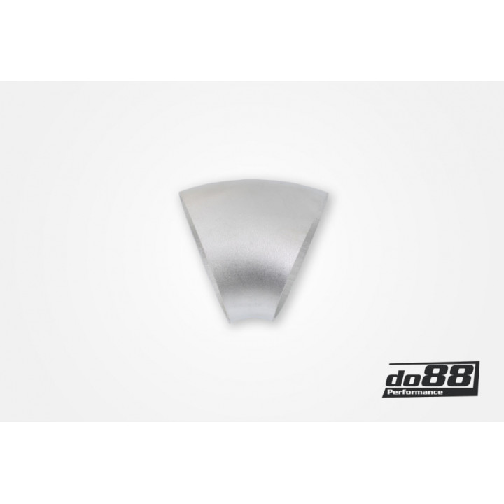 Rura aluminiowa 45° 89x3 mm – krótki promień