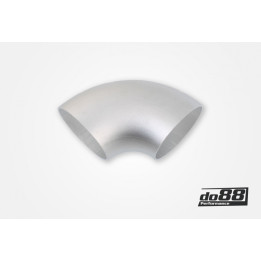 Rura aluminiowa 90° 76x3 mm – krótki promień
