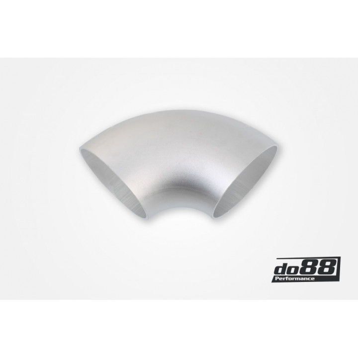 Rura aluminiowa 90° 76x3 mm – krótki promień