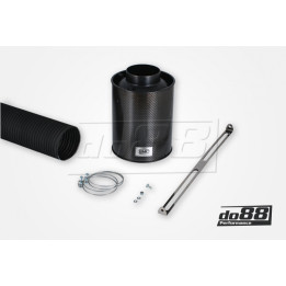 Dynamiczny Airbox BMC CDA Carbon – włókno węglowe – 100 mm – długość 224 mm