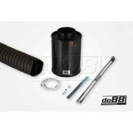 Dynamiczny Airbox BMC CDA Carbon – włókno węglowe – 120 mm – długość 260 mm