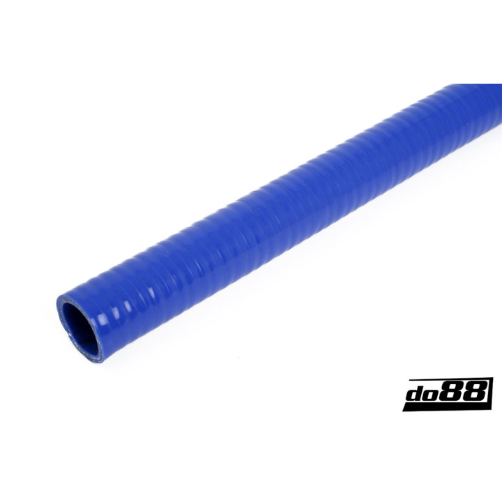 Przewód silikonowy niebieski elastyczny gładki 1 – 625'' (41mm)