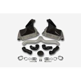 BigPack Porsche 911 Turbo (997.1) srebrny rura