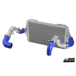 Zestaw Intercooler BigPack Volvo 700 900 Turbo 92-98 63mm – Przewody Niebieskie