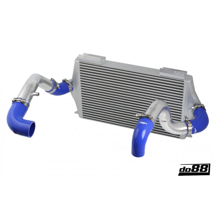 Zestaw Intercooler BigPack Volvo 700 900 Turbo 92-98 63mm – Przewody Niebieskie