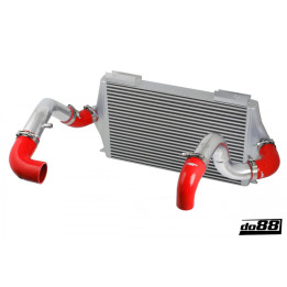 Zestaw Intercooler BigPack Volvo 700 900 Turbo 92-98 63mm – Przewody Czerwone