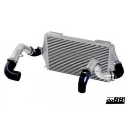 Zestaw Intercooler BigPack Volvo 700 900 Turbo 92-98 63mm – Przewody Czarne
