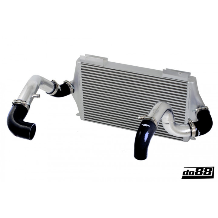 Zestaw Intercooler BigPack Volvo 700 900 Turbo 92-98 63mm – Przewody Czarne