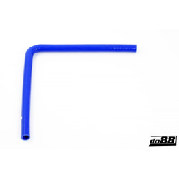 Przewód silikonowy niebieski 90° długie ramiona 0 – 5'' (13mm)