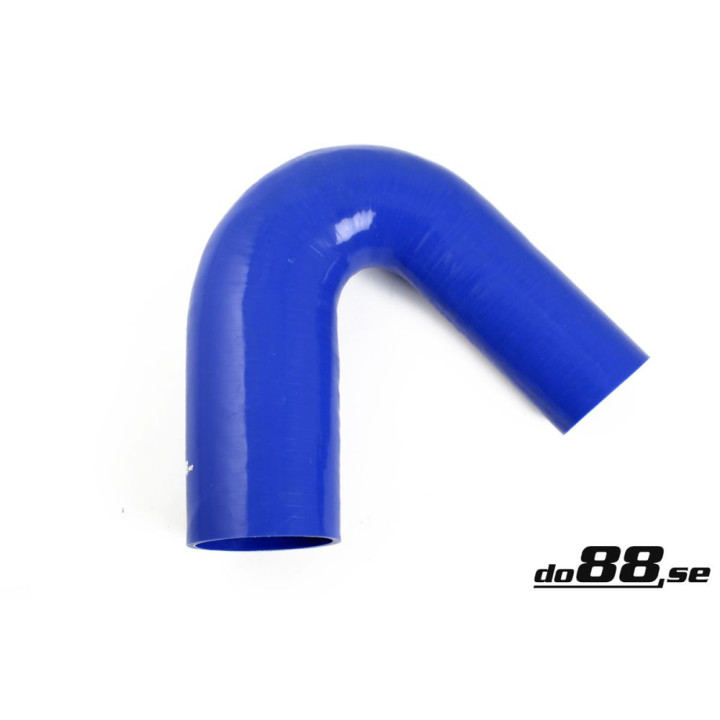 Przewód silikonowy niebieski 135° 3 - 4'' (76-102mm)