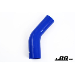 Przewód silikonowy niebieski 45° 2 - 2 – 5'' (51 - 63mm)