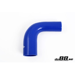 Przewód silikonowy niebieski 90° 1 – 5 - 1 – 625'' (38-41mm)