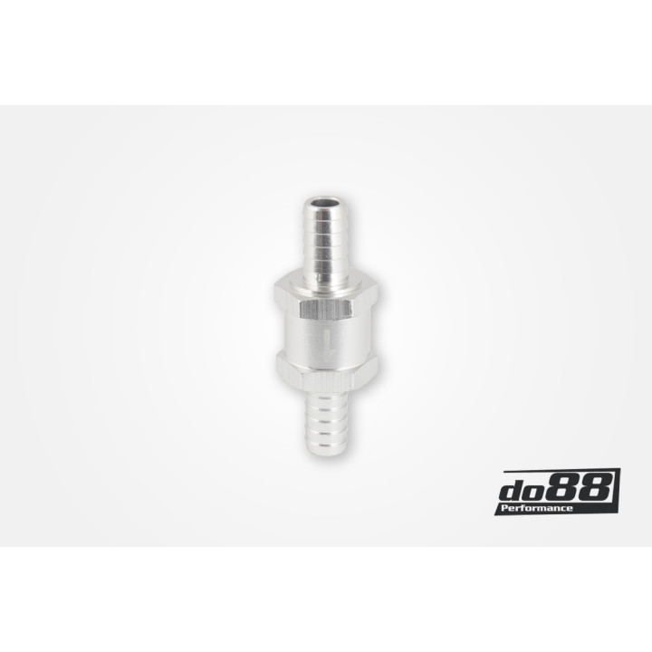 Zawór zwrotny do przewodu 12 mm – aluminiowy