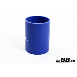 Przewód silikonowy niebieski łącznik 3'' (76mm)