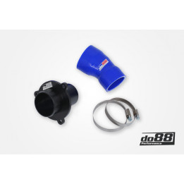 VAG 1.8/2.0 TSI (MQB) Turbo Muffler Delete – OEM rury ciśnieniowe – niebieski przewód